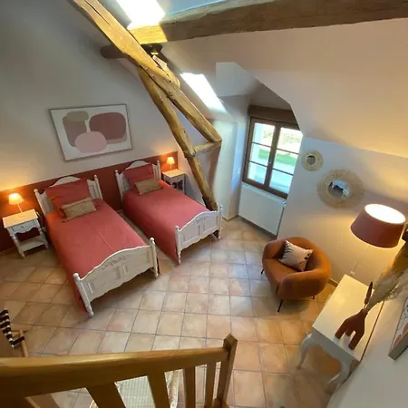 ベッド・アンド・ブレックファスト La Ferme De Fontenelle 3*